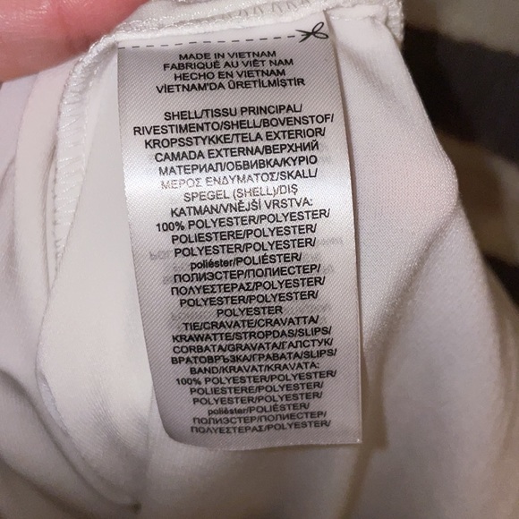 Lauren Ralph Lauren Zebra Print Sleeveless Georgette Dress - Picture 7 of 7